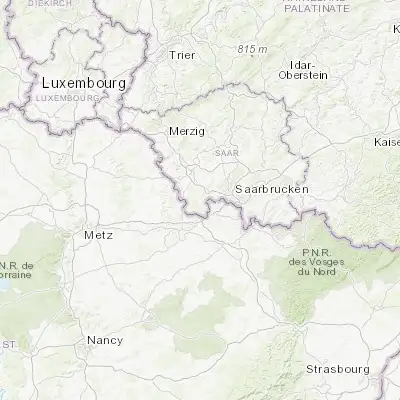 Map showing location of Ludweiler-Warndt (49.220740, 6.811950)
