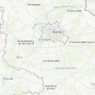 Map showing location of Ludwigsfelde (52.303220, 13.254050)