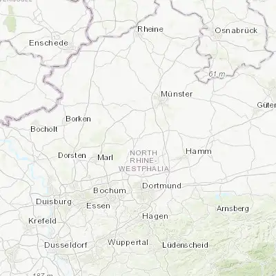 Map showing location of Lüdinghausen (51.768300, 7.443790)