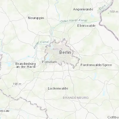 Map showing location of Mariendorf (52.437800, 13.381090)