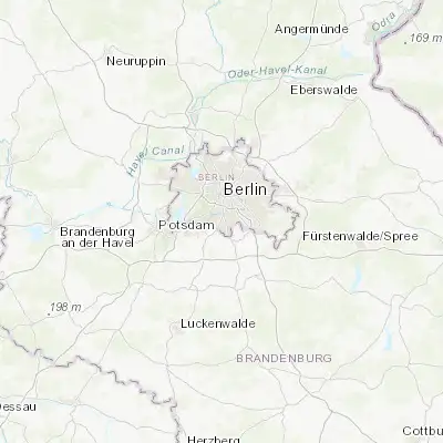 Map showing location of Marienfelde (52.418680, 13.367230)