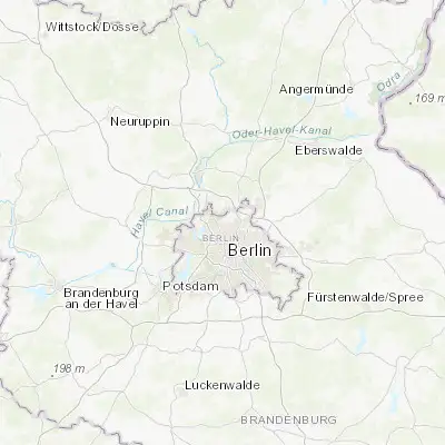Map showing location of Märkisches Viertel (52.598410, 13.357660)