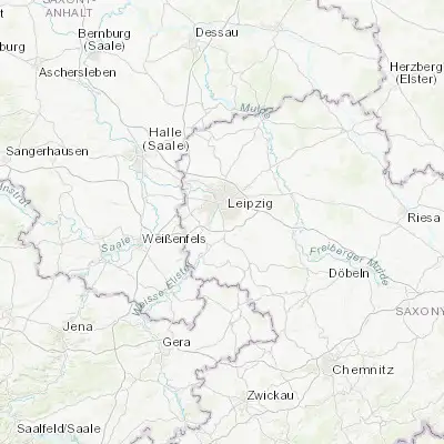 Map showing location of Markkleeberg (51.275500, 12.369060)