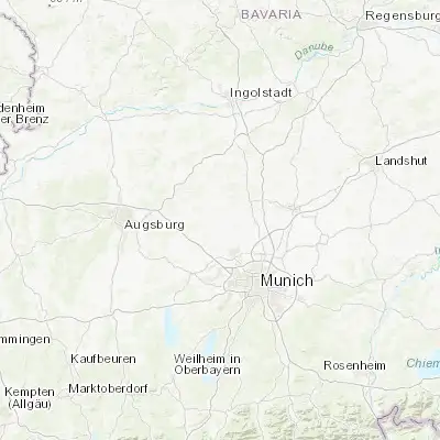 Map showing location of Markt Indersdorf (48.360580, 11.377890)