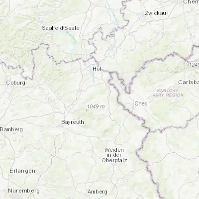 Map showing location of Marktleuthen (50.130070, 12.002260)