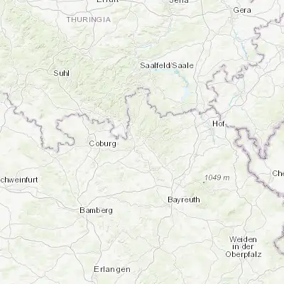 Map showing location of Marktrodach (50.250000, 11.383330)
