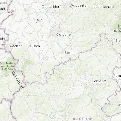 Map showing location of Meckenheim (50.623880, 7.029420)