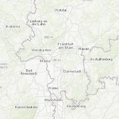 Map showing location of Mörfelden-Walldorf (49.994720, 8.583610)