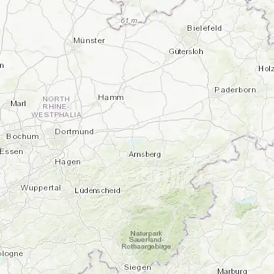 Map showing location of Möhnesee (51.500000, 8.133330)