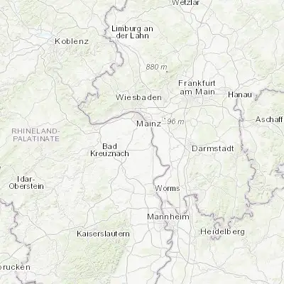 Map showing location of Mommenheim (49.880280, 8.265000)