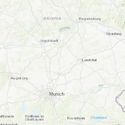 Map showing location of Nandlstadt (48.536440, 11.807300)