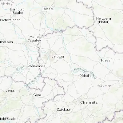 Map showing location of Naunhof (51.277700, 12.588270)