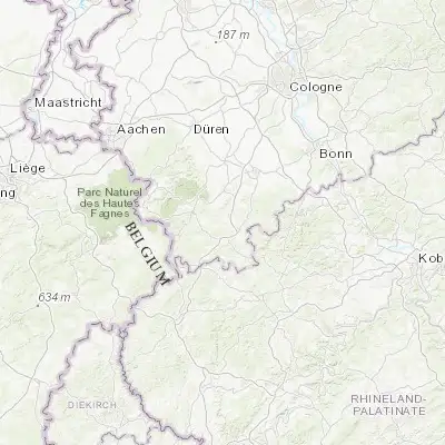 Map showing location of Nettersheim (50.493720, 6.628960)