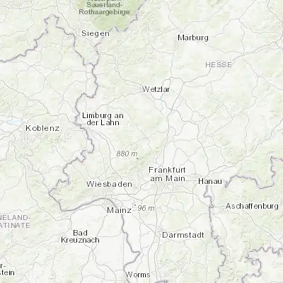 Map showing location of Neu-Anspach (50.316670, 8.500000)