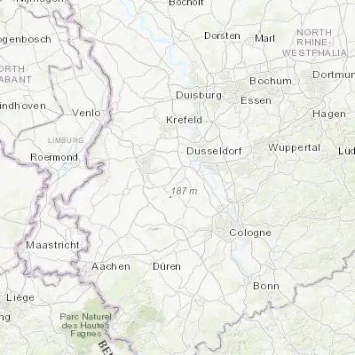 Map showing location of Neubrück (51.134340, 6.638570)