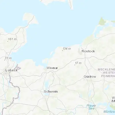 Map showing location of Neubukow (54.031770, 11.673910)
