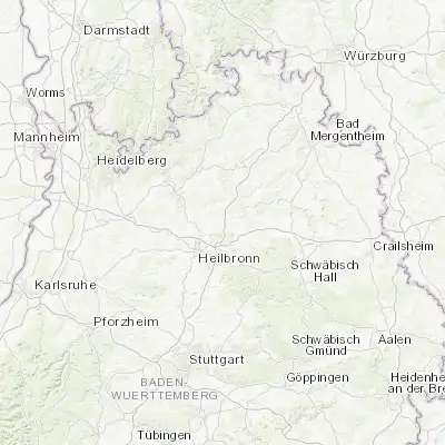 Map showing location of Neuenstadt am Kocher (49.234980, 9.332150)