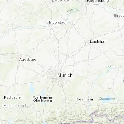 Map showing location of Neufahrn bei Freising (48.315880, 11.663160)