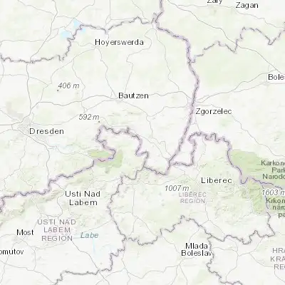 Map showing location of Neugersdorf (50.977290, 14.608810)