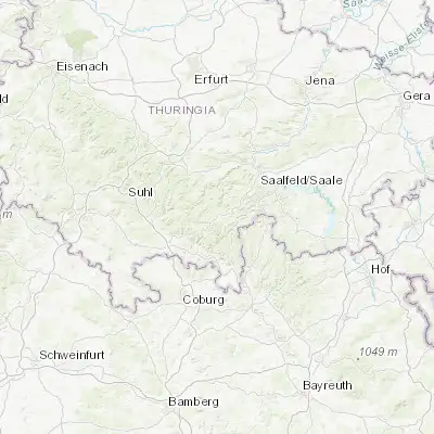 Map showing location of Neuhaus am Rennweg (50.510060, 11.137870)