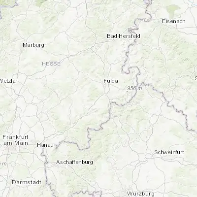 Map showing location of Neuhof (50.453130, 9.617500)