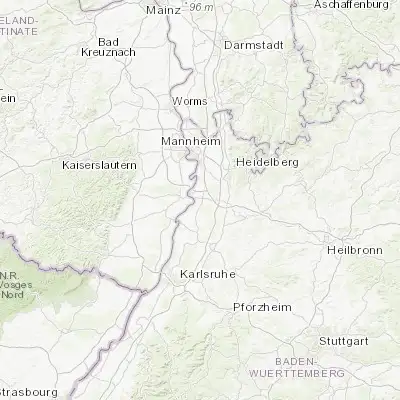 Map showing location of Neulußheim (49.298060, 8.518330)