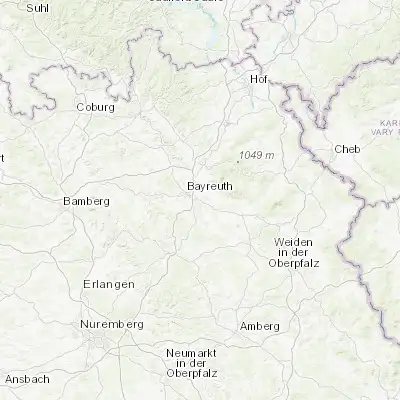Map showing location of Neunkirchen am Main (49.923000, 11.647930)