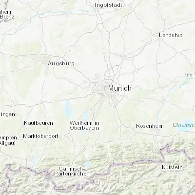 Map showing location of Neuried (48.093220, 11.465610)