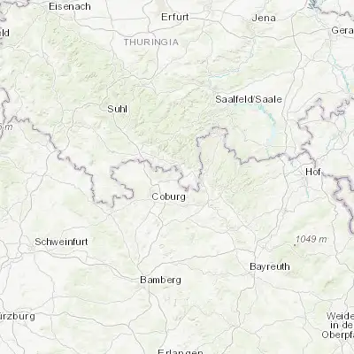 Map showing location of Neustadt bei Coburg (50.329750, 11.120580)