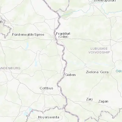 Map showing location of Neuzelle (52.090160, 14.648040)