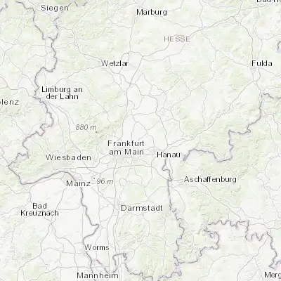 Map showing location of Niederdorfelden (50.194150, 8.800050)
