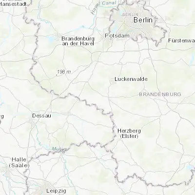 Map showing location of Niedergörsdorf (51.979430, 12.985410)
