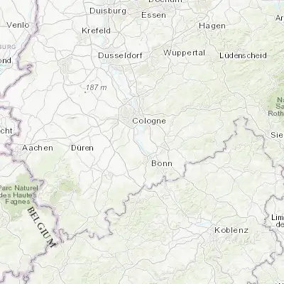 Map showing location of Niederkassel (50.815030, 7.037770)