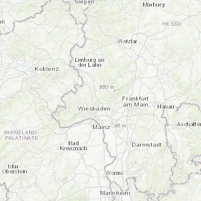 Map showing location of Niedernhausen (50.163070, 8.313380)