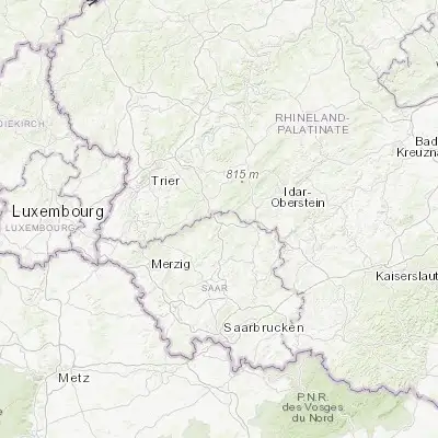 Map showing location of Nonnweiler (49.607620, 6.969860)