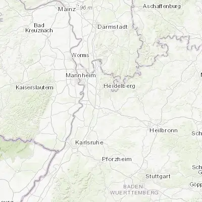 Map showing location of Nußloch (49.323890, 8.695560)