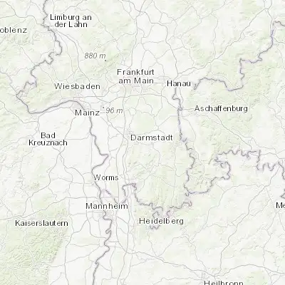 Map showing location of Ober-Ramstadt (49.830780, 8.748870)