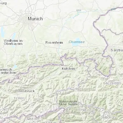 Map showing location of Oberaudorf (47.648220, 12.172420)