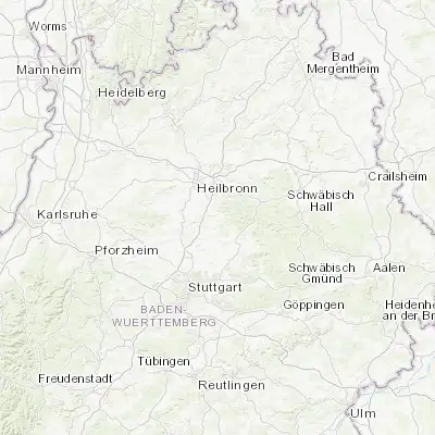 Map showing location of Oberstenfeld (49.026110, 9.320830)