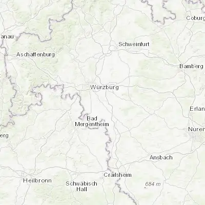 Map showing location of Ochsenfurt (49.664290, 10.062270)
