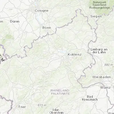 Map showing location of Ochtendung (50.350000, 7.383330)