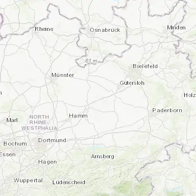 Map showing location of Oelde (51.828900, 8.147240)