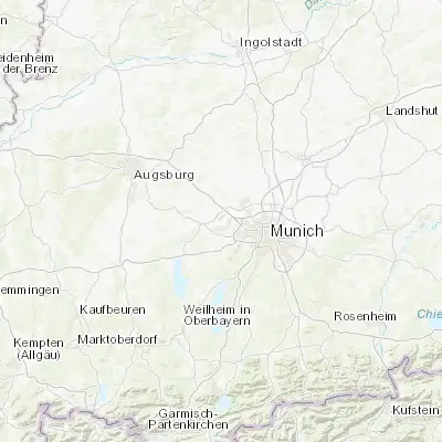 Map showing location of Olching (48.200000, 11.333330)