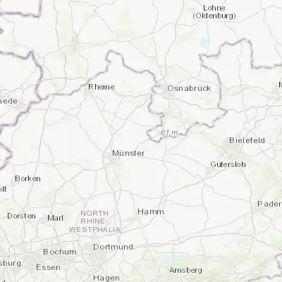 Map showing location of Ostbevern (52.040180, 7.842290)