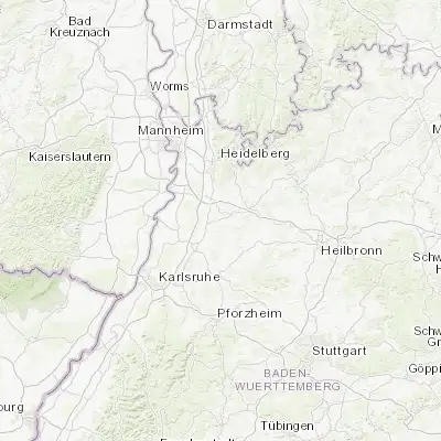 Map showing location of Östringen (49.219110, 8.711920)