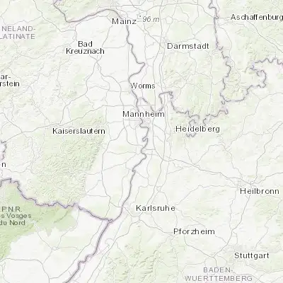 Map showing location of Otterstadt (49.372220, 8.447780)