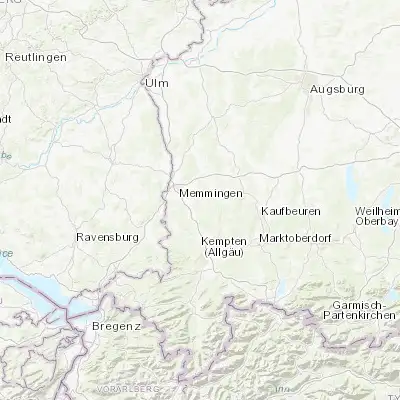 Map showing location of Ottobeuren (47.941300, 10.299710)