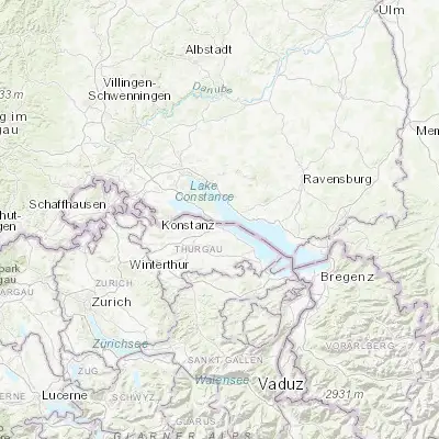Map showing location of Petershausen-Ost (47.672100, 9.191000)
