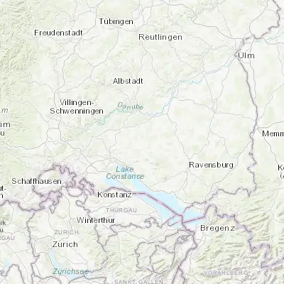 Map showing location of Pfullendorf (47.926100, 9.257800)