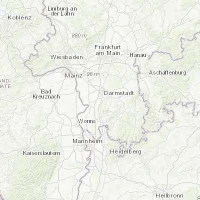 Map showing location of Pfungstadt (49.805570, 8.603070)